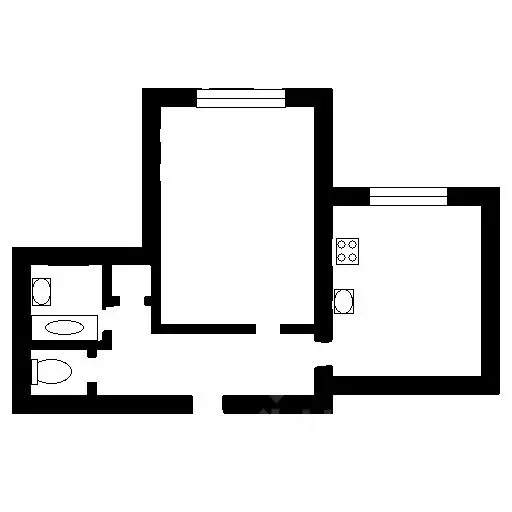 1-к кв. Санкт-Петербург ш. Революции, 45 (30.0 м) - Фото 1