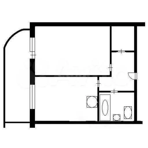 1-к. квартира, 40 м, 5/19 эт. - Фото 0