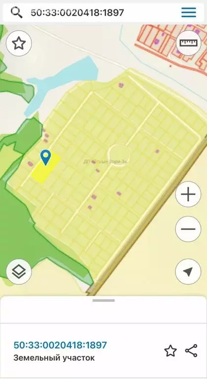 Участок в Аксиньино, Шоссейная улица, 21 (40 м) - Фото 1