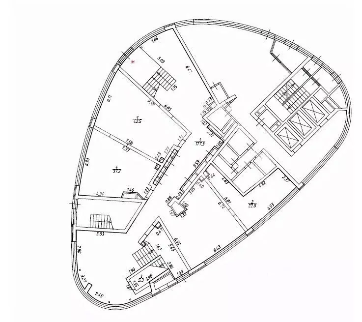 Помещение свободного назначения в Москва Нахимовский просп., 31к3 (550 ... - Фото 2