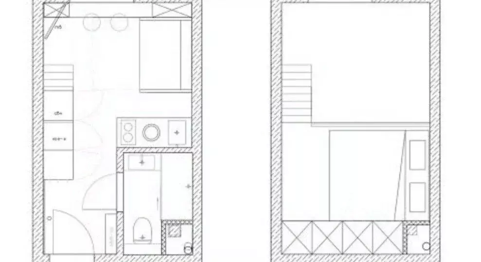 Студия Москва Сенежская ул., 3 (15.5 м) - Фото 2