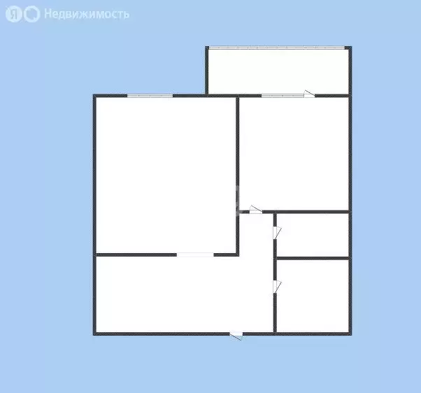 1-комнатная квартира: Губкин, Севастопольская улица, 20 (45.8 м) - Фото 0