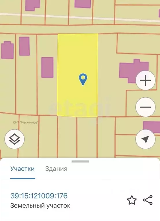 Участок в Калининградская область, Калининград Нескучное СНТ,  (12.0 ... - Фото 0