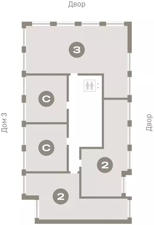 2-комнатная квартира: Тюмень, улица Газовиков, 36 (58.95 м) - Фото 1