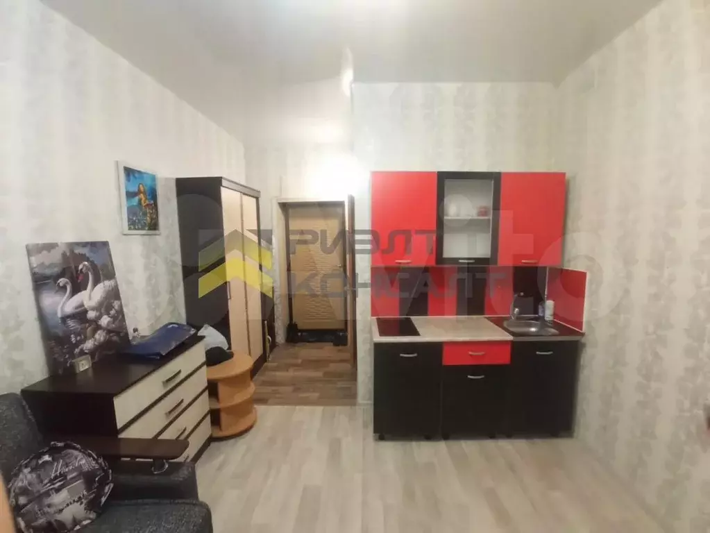 Квартира-студия, 18,6 м, 2/5 эт. - Фото 1