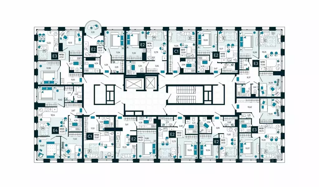 1-к кв. Тульская область, Тула ул. Чмутова, 158Д (33.72 м) - Фото 2