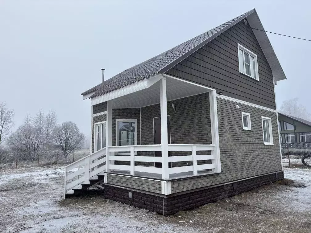 Дом в Тульская область, Заокский район, Демидовское с/пос, с. Домнино ... - Фото 2