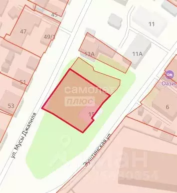 Участок в Томская область, Томск Эуштинская ул., 15 (9.73 сот.) - Фото 2