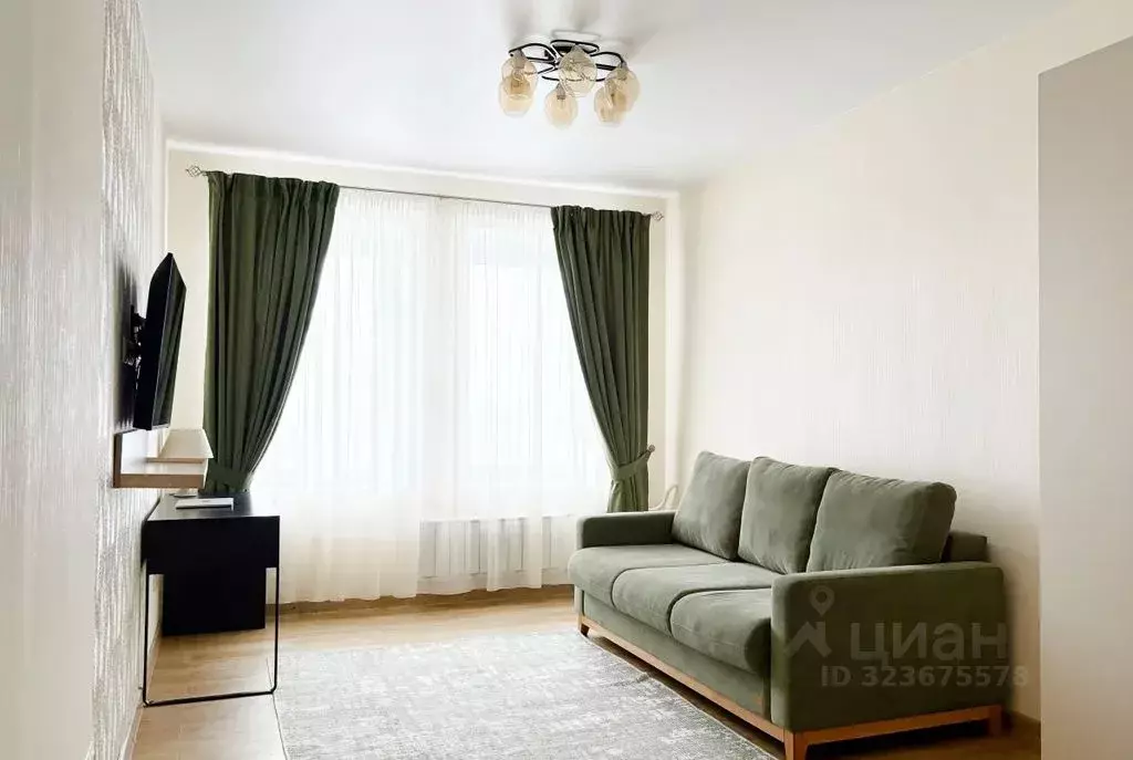 1-к кв. Красноярский край, Красноярск ул. Академгородок, 30 (45.0 м) - Фото 2