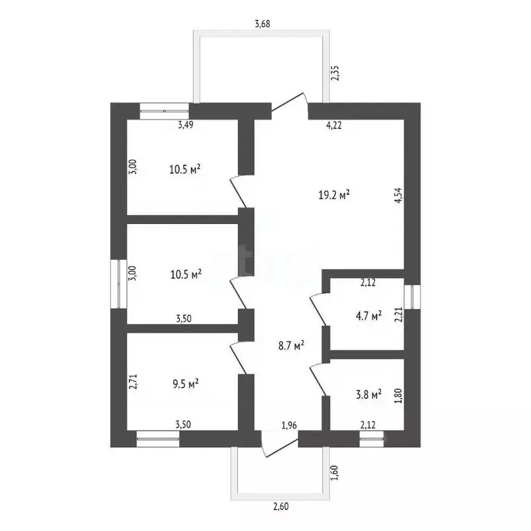 Дом в Амурская область, Благовещенск городской округ, пос. ... - Фото 2