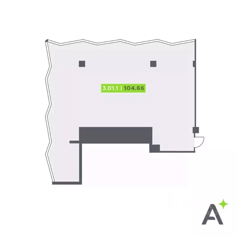 Офис в Санкт-Петербург Московский просп., 65Э (105 м) - Фото 1