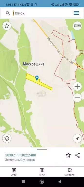 Участок в Иркутская область, Иркутский муниципальный округ, д. ... - Фото 1