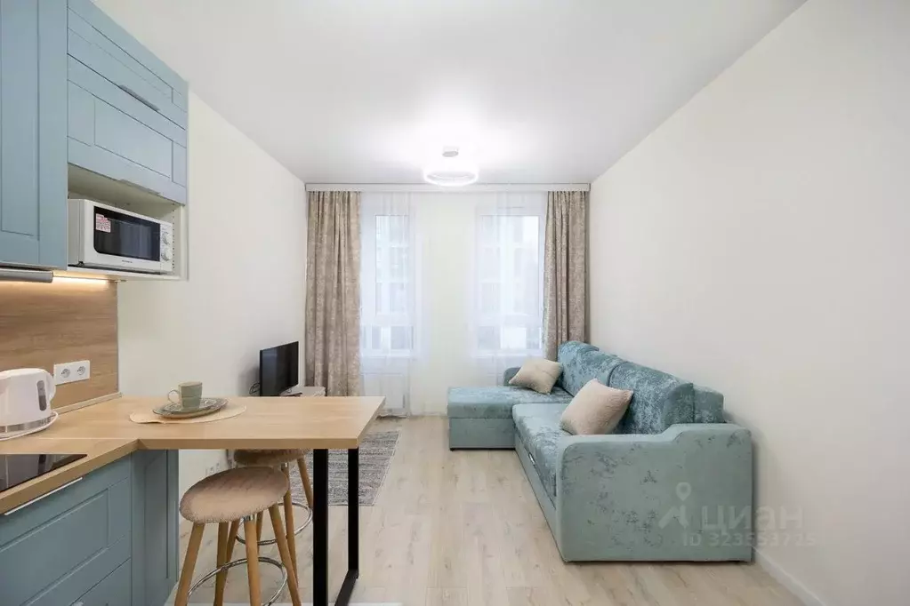 Студия Москва Сосенское поселение, просп. Куприна, 3к6 (25.2 м) - Фото 2