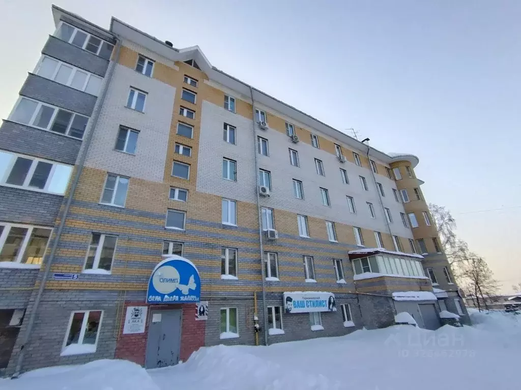 3-к кв. Нижегородская область, Кстово пер. Первостроителей, 5 (101.8 ... - Фото 1