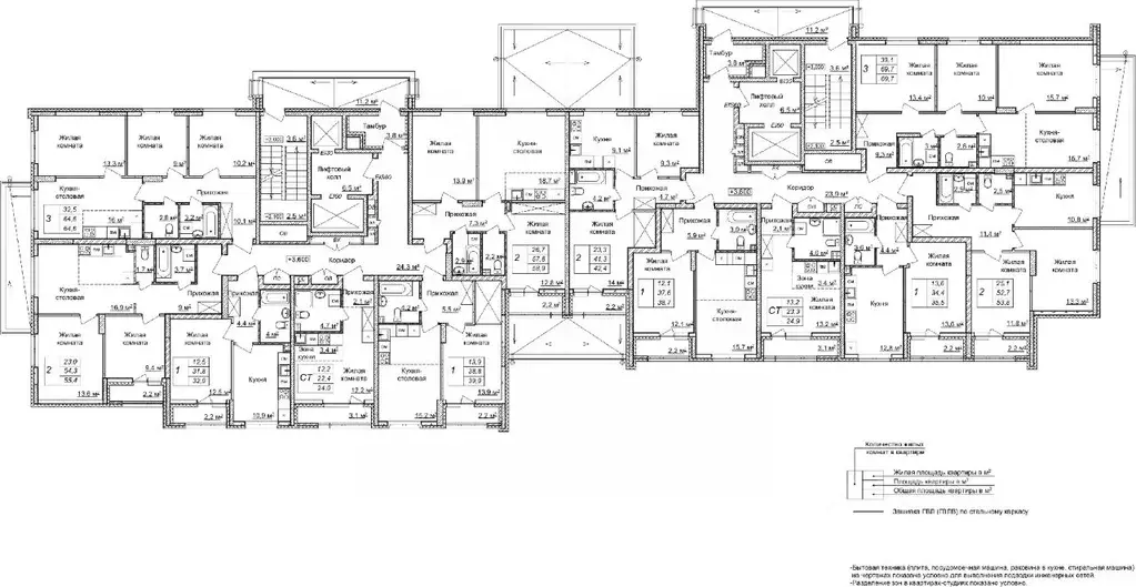 2-к кв. Нижегородская область, Нижний Новгород Кузнечиха Город жилой ... - Фото 2