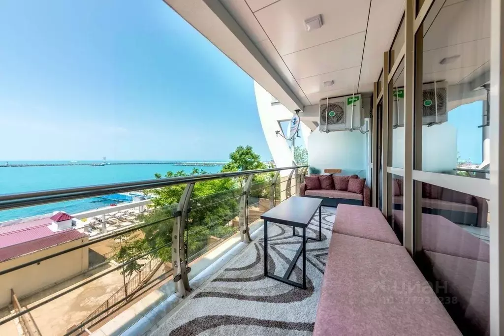 2-к кв. Краснодарский край, Сочи Центральный мкр, пер. Морской, 1/1Б ... - Фото 2