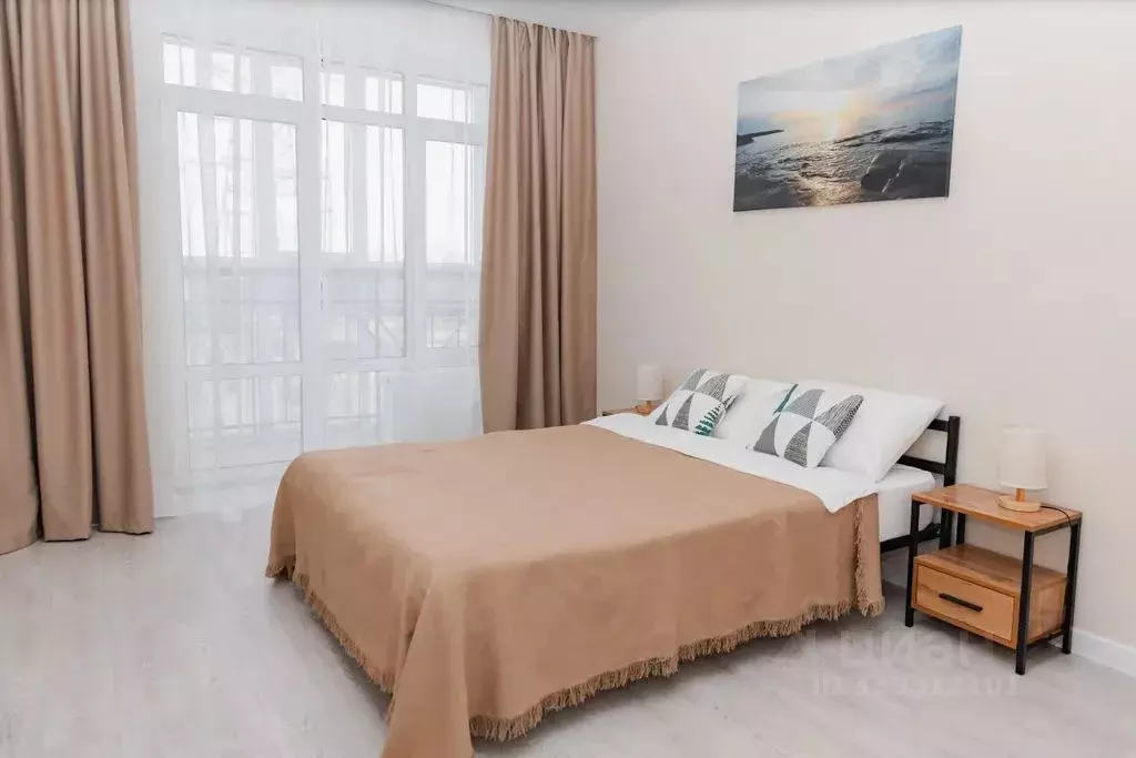 1-к кв. Татарстан, Альметьевск ул. Гафиатуллина, 48к2 (46.0 м) - Фото 1