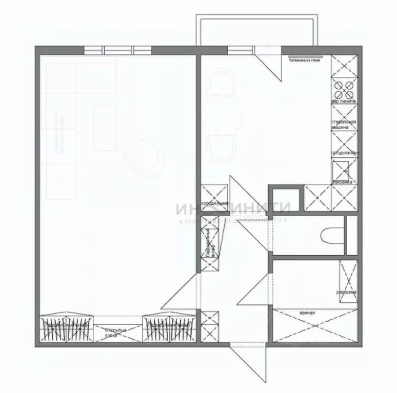 1-к кв. Москва ул. Островитянова, 32 (38.5 м) - Фото 2
