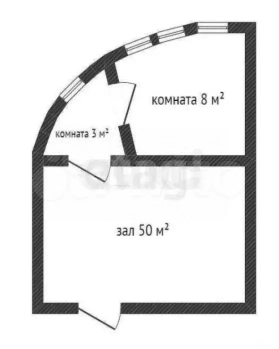 Продам помещение свободного назначения, 43.5 м - Фото 0