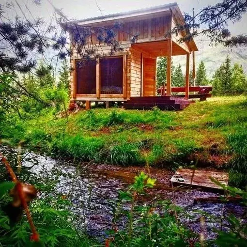 Дом в Алтай, Улаганский район, с. Акташ Лесная ул., 1Ж (10 м) - Фото 1