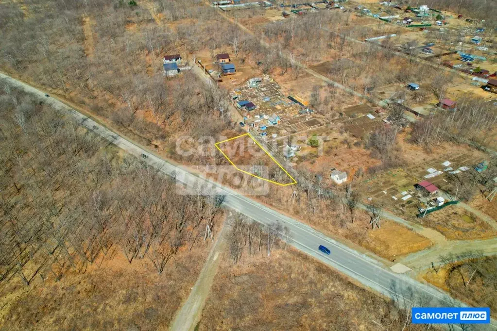 Участок в Приморский край, Надеждинский район, Актинидия СНТ 61А (10.0 ... - Фото 1