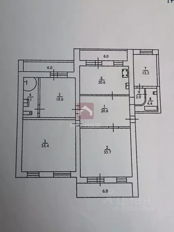 4-к кв. Саратовская область, Саратов Шелковичная ул., 20/28 (156.0 м) - Фото 1