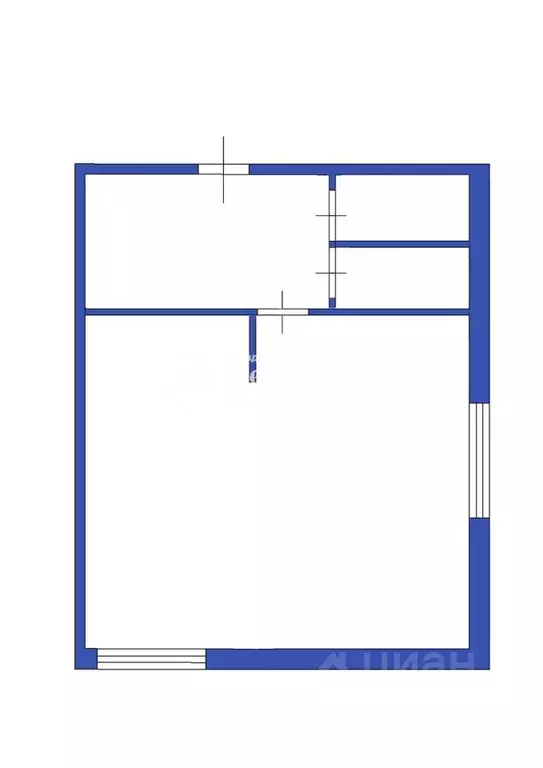 1-к кв. Кемеровская область, Кемерово Рекордная ул., 2А (23.0 м) - Фото 2