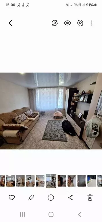 Комната Ульяновская область, Ульяновск Кольцевая ул., 22 (13.0 м) - Фото 1