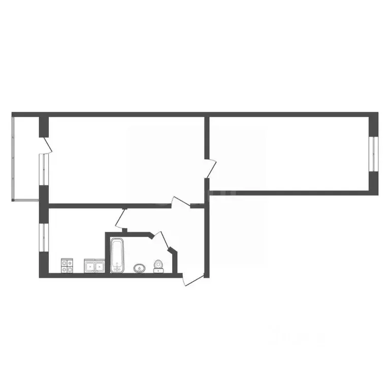 2-к кв. Камчатский край, Петропавловск-Камчатский просп. Циолковского, ... - Фото 0