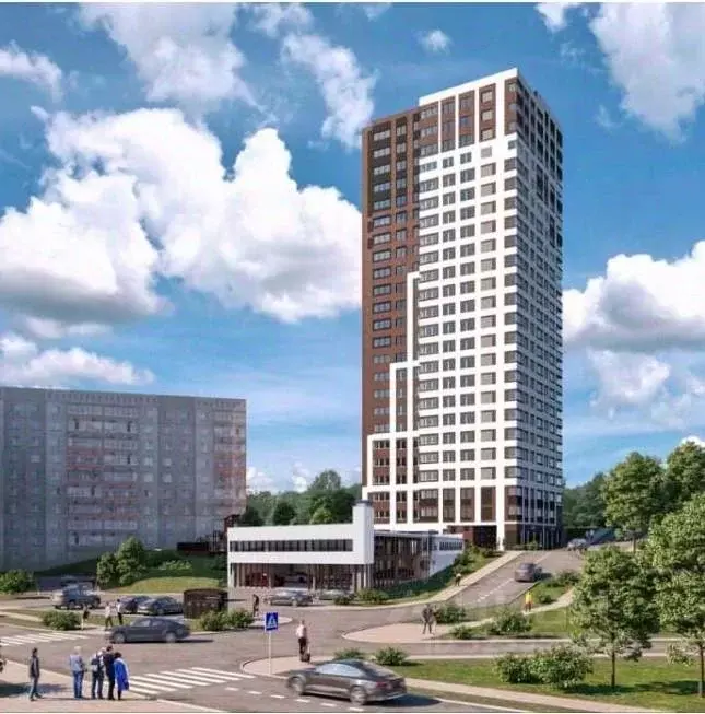 Студия Свердловская область, Екатеринбург ул. Прониной, 43 (24.6 м) - Фото 2