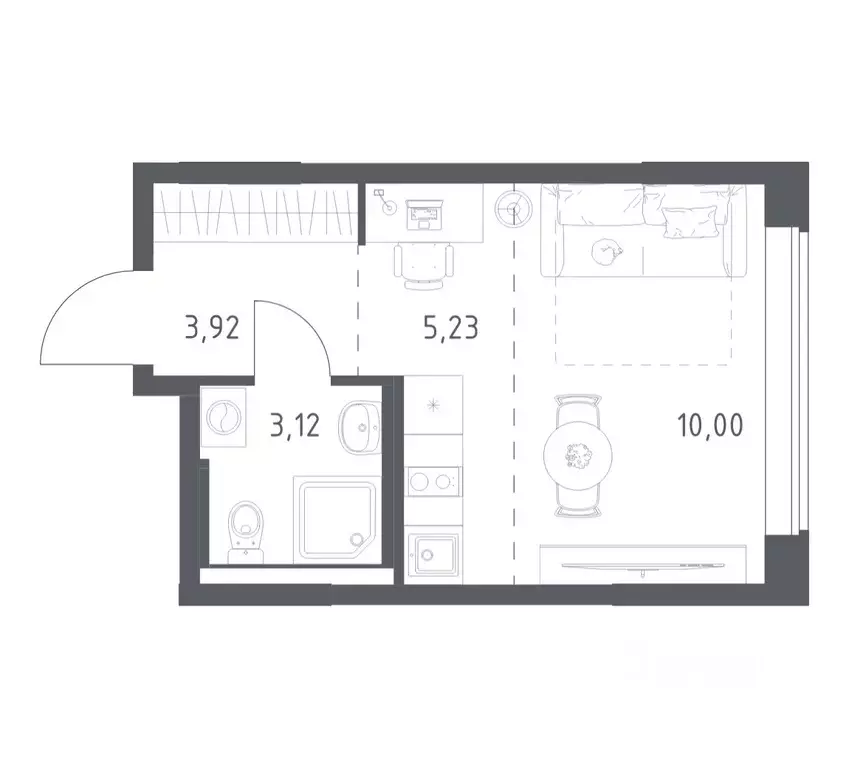 1-к кв. Московская область, Химки городской округ, д. Юрлово Пятницкие ... - Фото 1