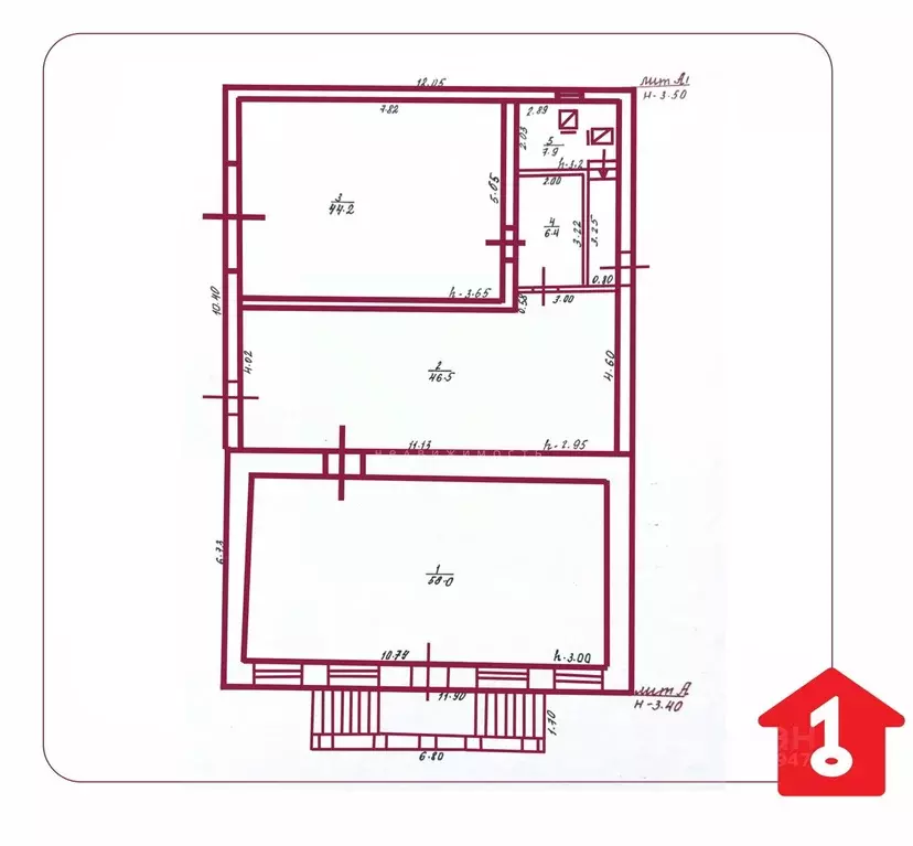 Торговая площадь в Омская область, Калачинск Заводская ул., 31 (163 м) - Фото 2