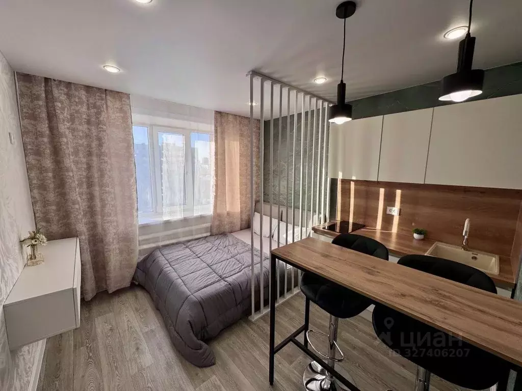 Студия Воронежская область, Воронеж ул. Шишкова, 4 (16.8 м) - Фото 1