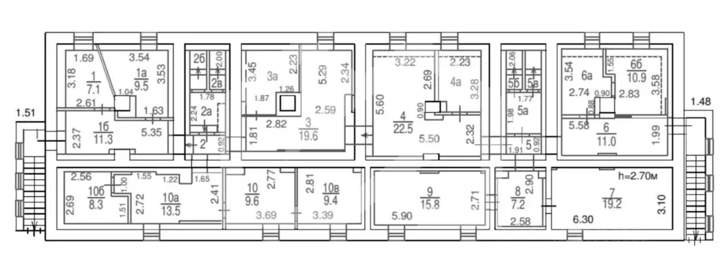 Помещение свободного назначения в Москва ул. Лестева, 21К2 (214 м) - Фото 1