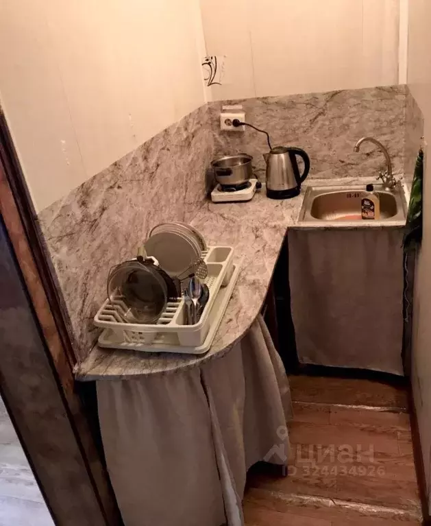 1-к кв. Иркутская область, Иркутск ул. Костычева, 4 (20.0 м) - Фото 2