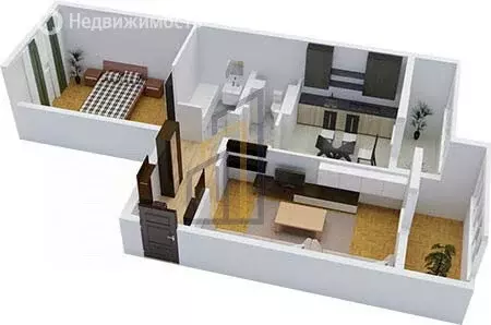 2-комнатная квартира: Евпатория, улица Чапаева, 28Л (61.6 м) - Фото 2