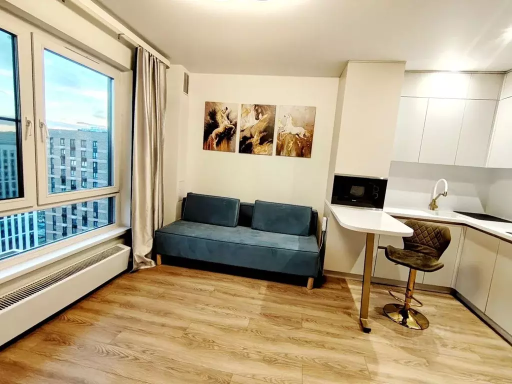 Студия Москва Кронштадтский бул., 8к2 (24.0 м) - Фото 1