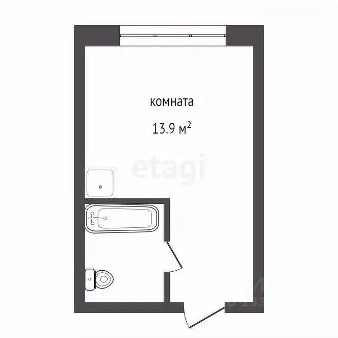 1-к кв. Красноярский край, Красноярск ул. 26 Бакинских Комиссаров, 13 ... - Фото 2