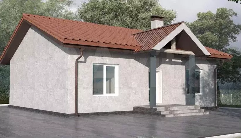 Дом 91 м на участке 6 сот. - Фото 1