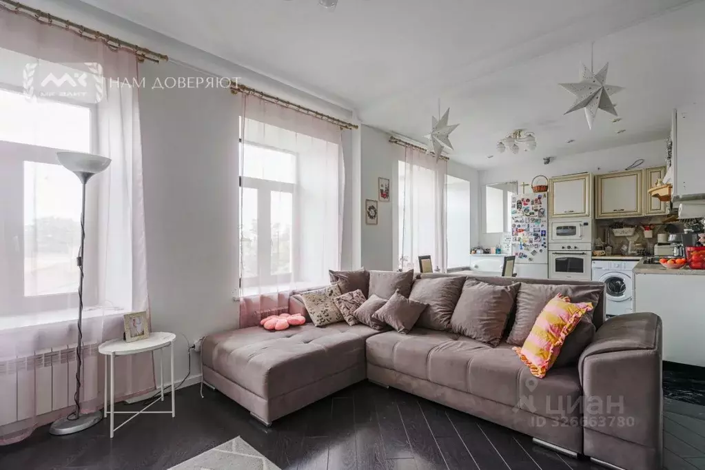 4-к кв. Санкт-Петербург ул. Рубинштейна, 5 (95.5 м) - Фото 2