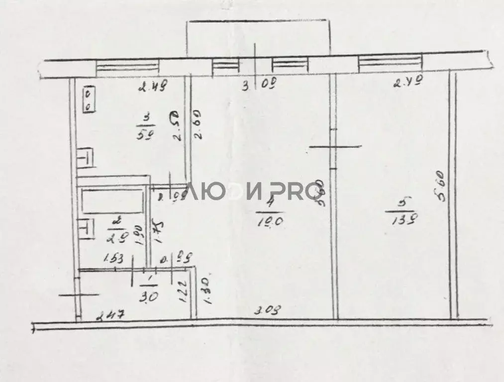 2-к кв. Башкортостан, Уфа ул. Сергея Вострецова, 10 (45.0 м) - Фото 2