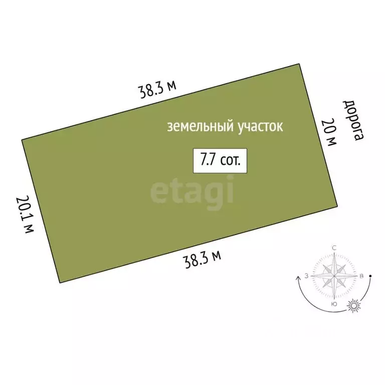 Участок в Тюменская область, Тюменский муниципальный округ, Садовые ... - Фото 1