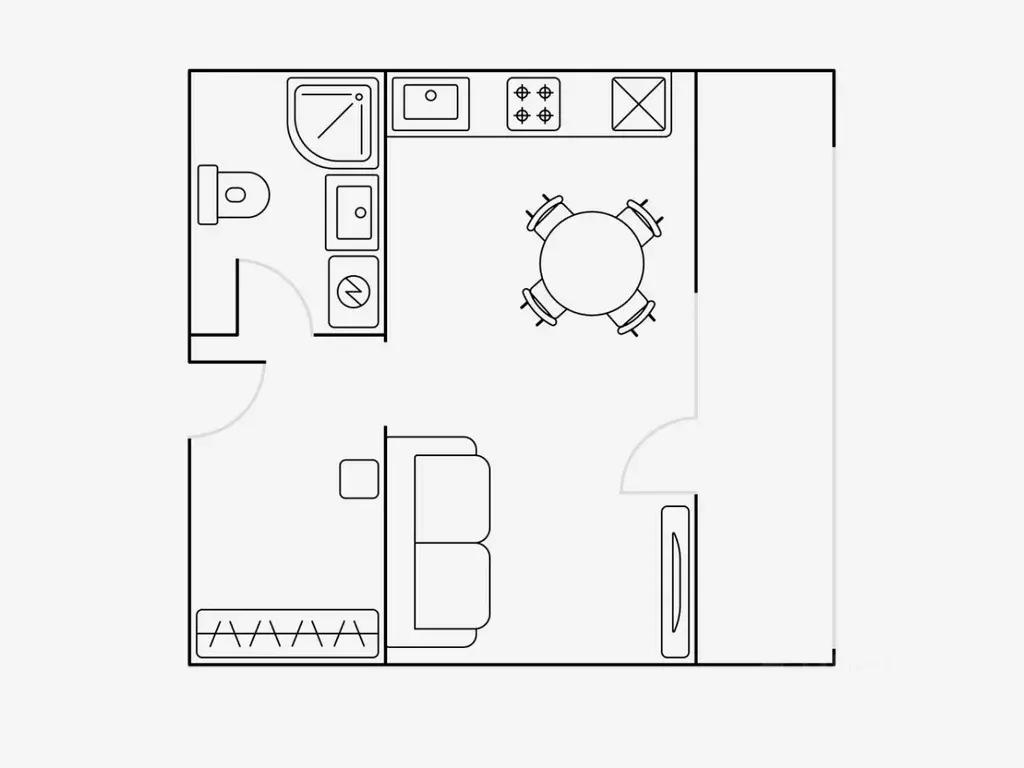 Студия Москва ул. Василисы Кожиной, 13 (32.0 м) - Фото 2