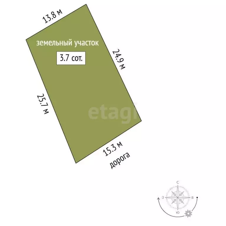 Участок в Костромская область, Костромской район, Минское с/пос, с. ... - Фото 1