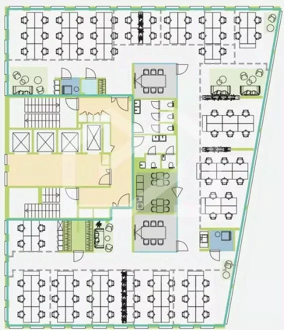Помещение свободного назначения в Москва Ленинградское ш., 61с2 (1869 ... - Фото 2