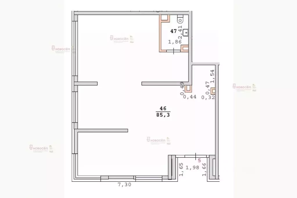 Торговая площадь в Свердловская область, Екатеринбург бул. Золотистый, ... - Фото 2