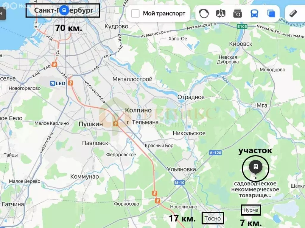 Участок в Нурминское сельское поселение, садоводческий массив ... - Фото 2