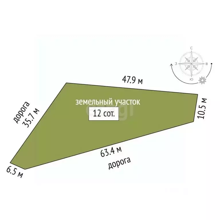 Участок в Камчатский край, Петропавловск-Камчатский  (12.0 сот.) - Фото 1