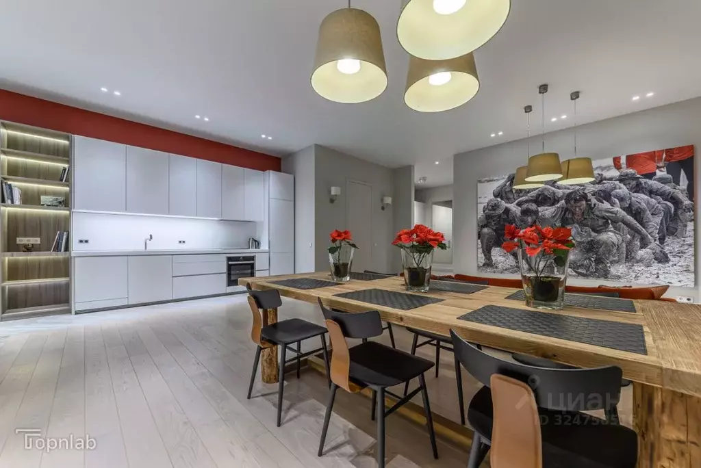 4-к кв. Санкт-Петербург наб. Реки Фонтанки, 18Е (130.0 м) - Фото 1