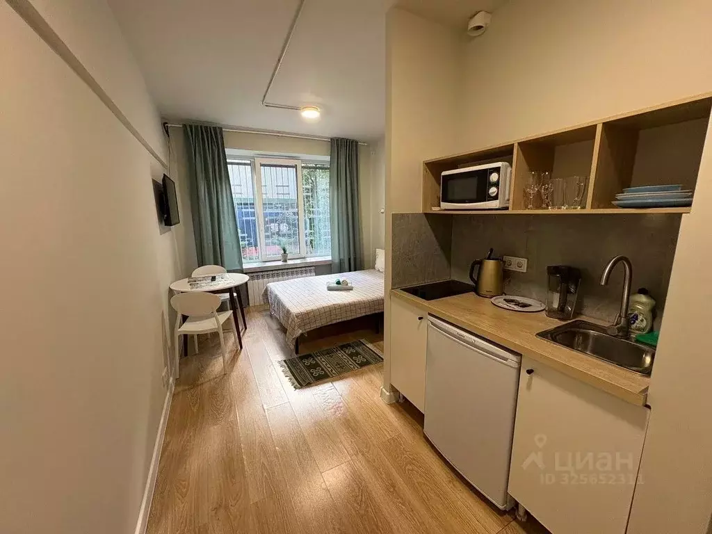 Студия Москва Линейный проезд, 6А (18.0 м) - Фото 1